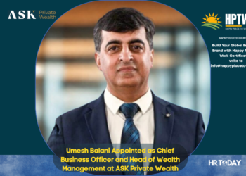 Umesh Balani Appointed as Chief Business Officer and Head of Wealth Management at ASK Private Wealth
