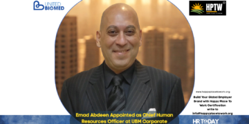 Emad Abdeen Appointed as Chief Human Resources Officer at UBM Corporate