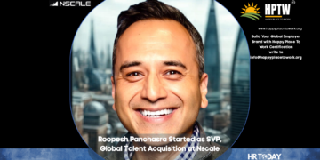 Roopesh Panchasra Started as SVP, Global Talent Acquisition at Nscale