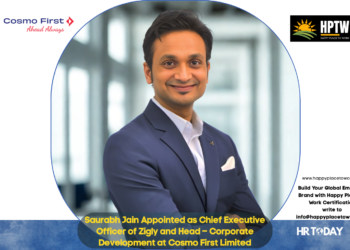 Saurabh Jain Appointed as Chief Executive Officer of Zigly and Head – Corporate Development at Cosmo First Limited