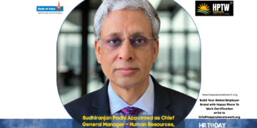 Sudhiranjan Padhi Appointed as Chief General Manager – Human Resources, Finance & Planning at Bank of India