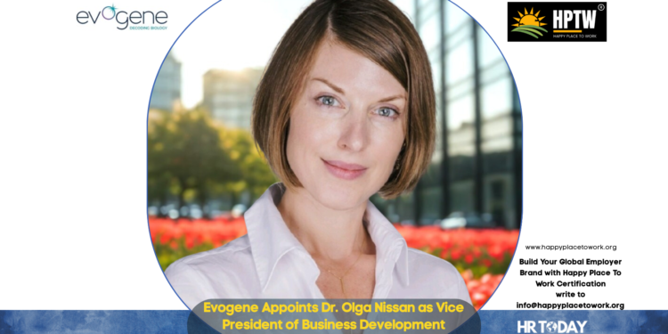 Evogene Appoints Dr. Olga Nissan as Vice President of Business Development