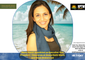 Minoo Mantri Appointed as Executive Vice President – Insurance at Anand Rathi Share and Stock Brokers Ltd