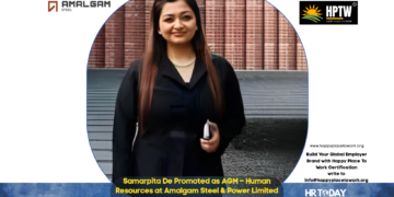 Samarpita De Promoted as AGM – Human Resources at Amalgam Steel & Power Limited