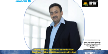 Manoj Sharma Appointed as Senior Vice President – HR at ANAND Automotive Pvt. Ltd.