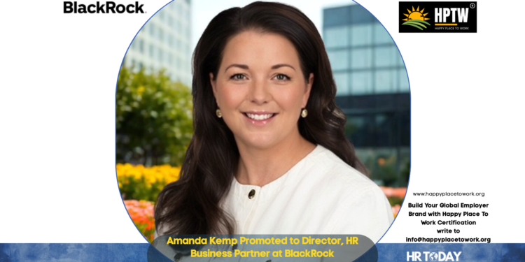Amanda Kemp Promoted to Director, HR Business Partner at BlackRock