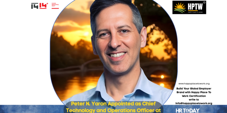 Peter N. Yaron Appointed as Chief Technology and Operations Officer at 1414 Degrees Ltd
