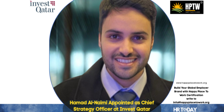 Hamad Al-Naimi Appointed as Chief Strategy Officer at Invest Qatar