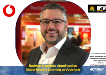 Rushton Bradshaw Appointed as Global Head of Learning at Vodafone