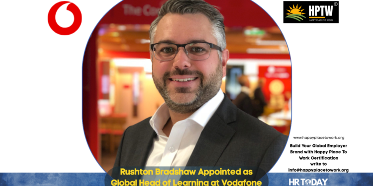 Rushton Bradshaw Appointed as Global Head of Learning at Vodafone
