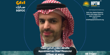 Talal (طلال النافع) Alnafie Appointed as Chief Financial Officer at sarcc