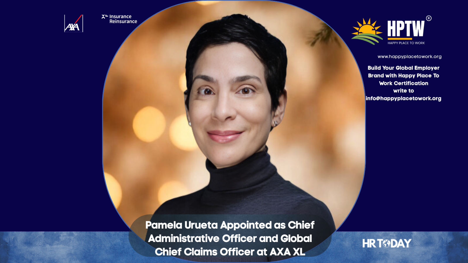 Pamela Urueta Appointed as Chief Administrative Officer and Global Chief Claims Officer at AXA XL