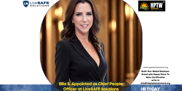 Ellia S. Appointed as Chief People Officer at LiveSAFE Solutions
