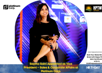 Seema Saini Appointed as Vice President – Sales & Corporate Affairs at Platinum Corp.