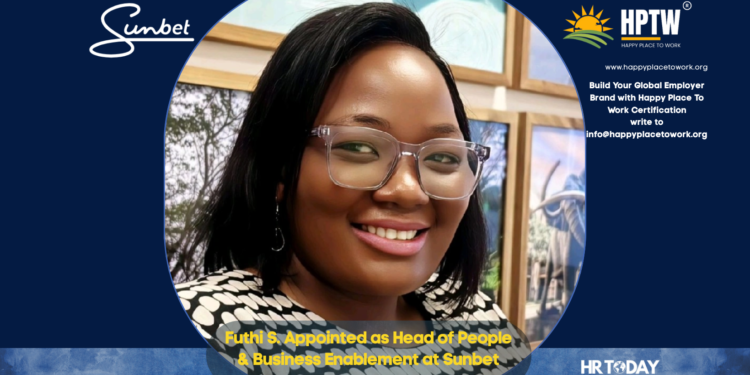 Futhi S. Appointed as Head of People & Business Enablement at Sunbet