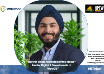 Harjyot Singh Arora appointed Head – Media, Digital & Investments at PepsiCo