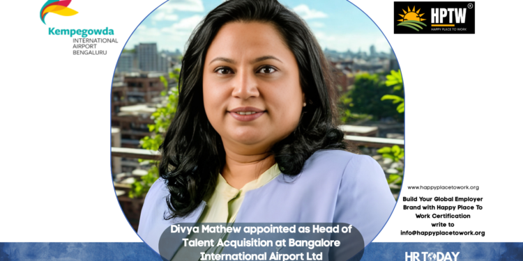 Divya Mathew appointed as Head of Talent Acquisition at Bangalore International Airport Ltd