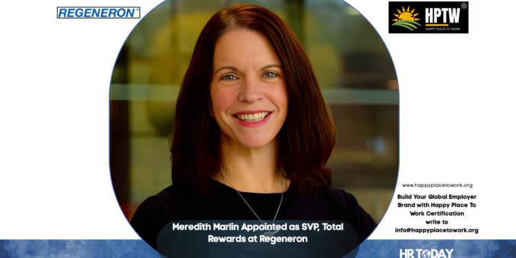 Meredith Marlin Appointed as SVP, Total Rewards at Regeneron