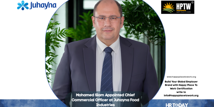 Mohamed Siam Appointed Chief Commercial Officer at Juhayna Food Industries