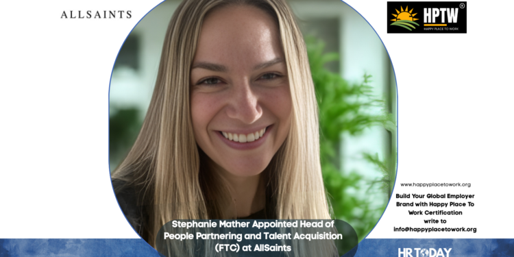 Stephanie Mather Appointed Head of People Partnering and Talent Acquisition (FTC) at AllSaints