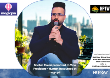 Sachin Tiwari promoted to Vice President – Human Resources at magicpin