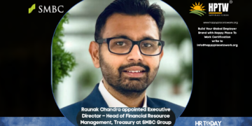 Raunak Chandra appointed Executive Director – Head of Financial Resource Management, Treasury at SMBC Group