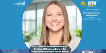 Sara Zwiefelhofer appointed Senior Director, HR Business Partner for Corporate Functions at Newell Brands