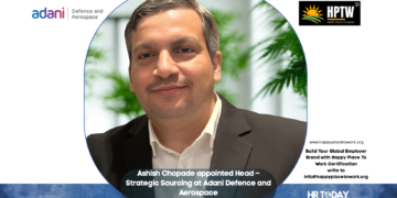 Ashish Chopade appointed Head – Strategic Sourcing at Adani Defence and Aerospace