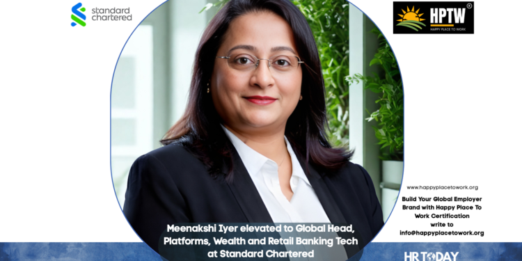 Meenakshi Iyer elevated to Global Head, Platforms, Wealth and Retail Banking Tech at Standard Chartered