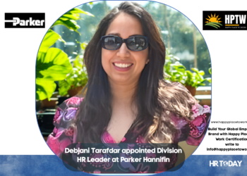 Debjani Tarafdar appointed Division HR Leader at Parker Hannifin
