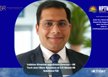 Vaibhav Khambe appointed Director – HR Tech and Client Solutions at S R Global HR Solutions FZE