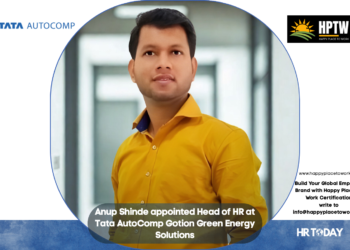 Anup Shinde appointed Head of HR at Tata AutoComp Gotion Green Energy Solutions