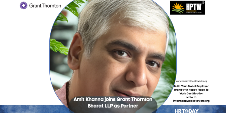 Amit Khanna joins Grant Thornton Bharat LLP as Partner