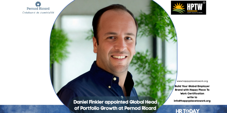 Daniel Finkler appointed Global Head of Portfolio Growth at Pernod Ricard
