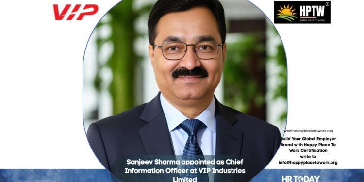 Sanjeev Sharma appointed as Chief Information Officer at VIP Industries Limited
