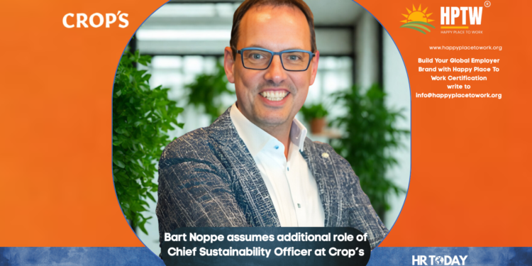 Bart Noppe assumes additional role of Chief Sustainability Officer at Crop’s