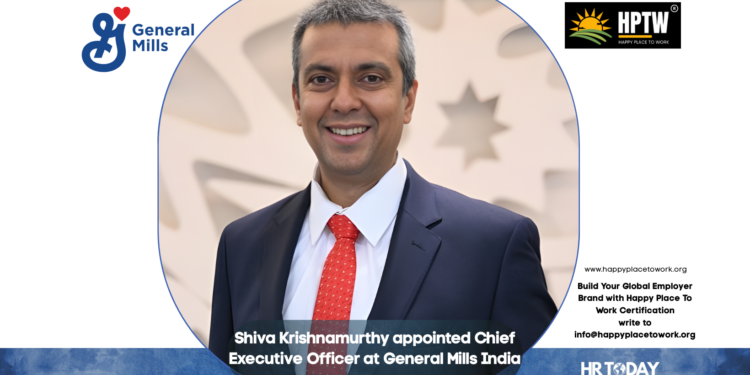 Shiva Krishnamurthy appointed Chief Executive Officer at General Mills India