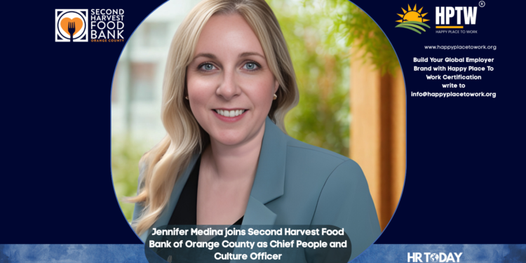 Jennifer Medina joins Second Harvest Food Bank of Orange County as Chief People and Culture Officer