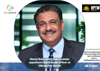 Manoj (Subrmano) Subramanian appointed Chief People Officer at Ciliconchip Circuit