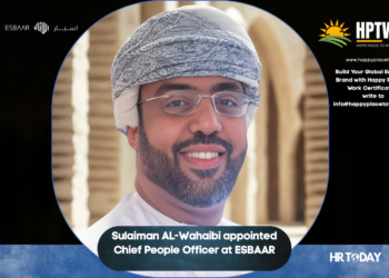 Sulaiman AL-Wahaibi appointed Chief People Officer at ESBAAR