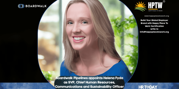 Boardwalk Pipelines appoints Helena Fyda as SVP, Chief Human Resources, Communications and Sustainability Officer
