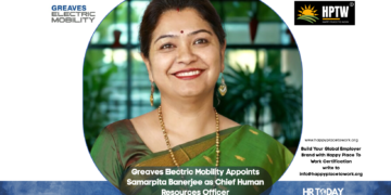 Greaves Electric Mobility Appoints Samarpita Banerjee as Chief Human Resources Officer
