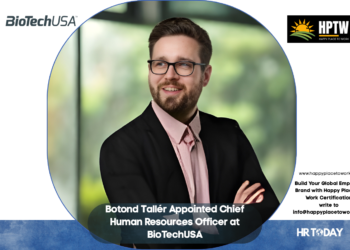 Botond Tallér Appointed Chief Human Resources Officer at BioTechUSA