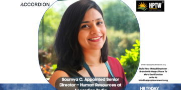 Soumya C. Appointed Senior Director – Human Resources at Accordion India