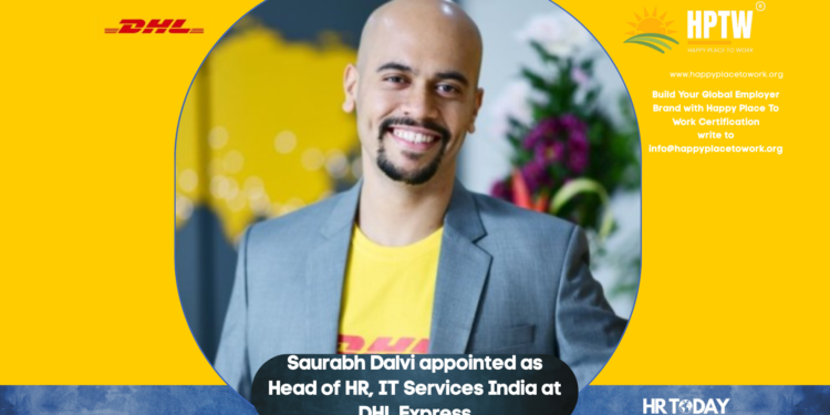 Saurabh Dalvi appointed as Head of HR, IT Services India at DHL Express