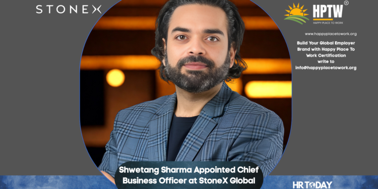 Shwetang Sharma Appointed Chief Business Officer at StoneX Global