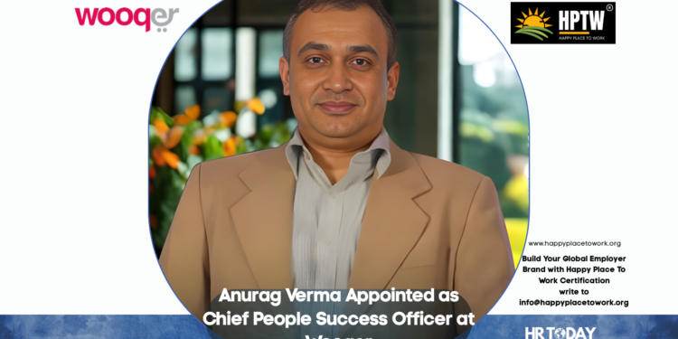 Anurag Verma Appointed as Chief People Success Officer at Wooqer