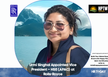Urmi Singhal Appointed Vice President – HSE (APAC) at Rolls-Royce
