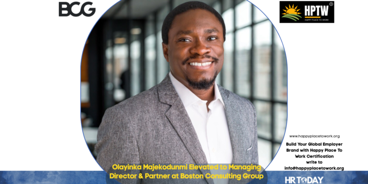 Olayinka Majekodunmi Elevated to Managing Director & Partner at Boston Consulting Group