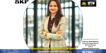 Bhavna Panigrahi Appointed as HR Head – Automotive at SKF India Ltd